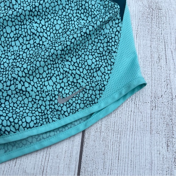 Women’s Dri-Fit Teal Nike Shorts - Picture 2 of 6